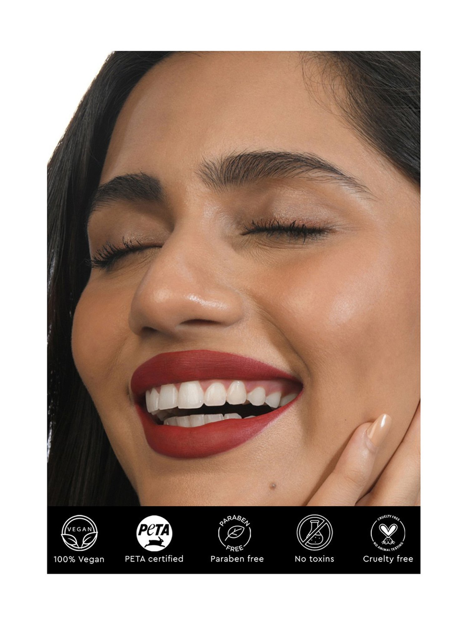 Kiro Beauty Lush Moist Matte Long Lasting Lipstick Red Beet - 4.2 gm