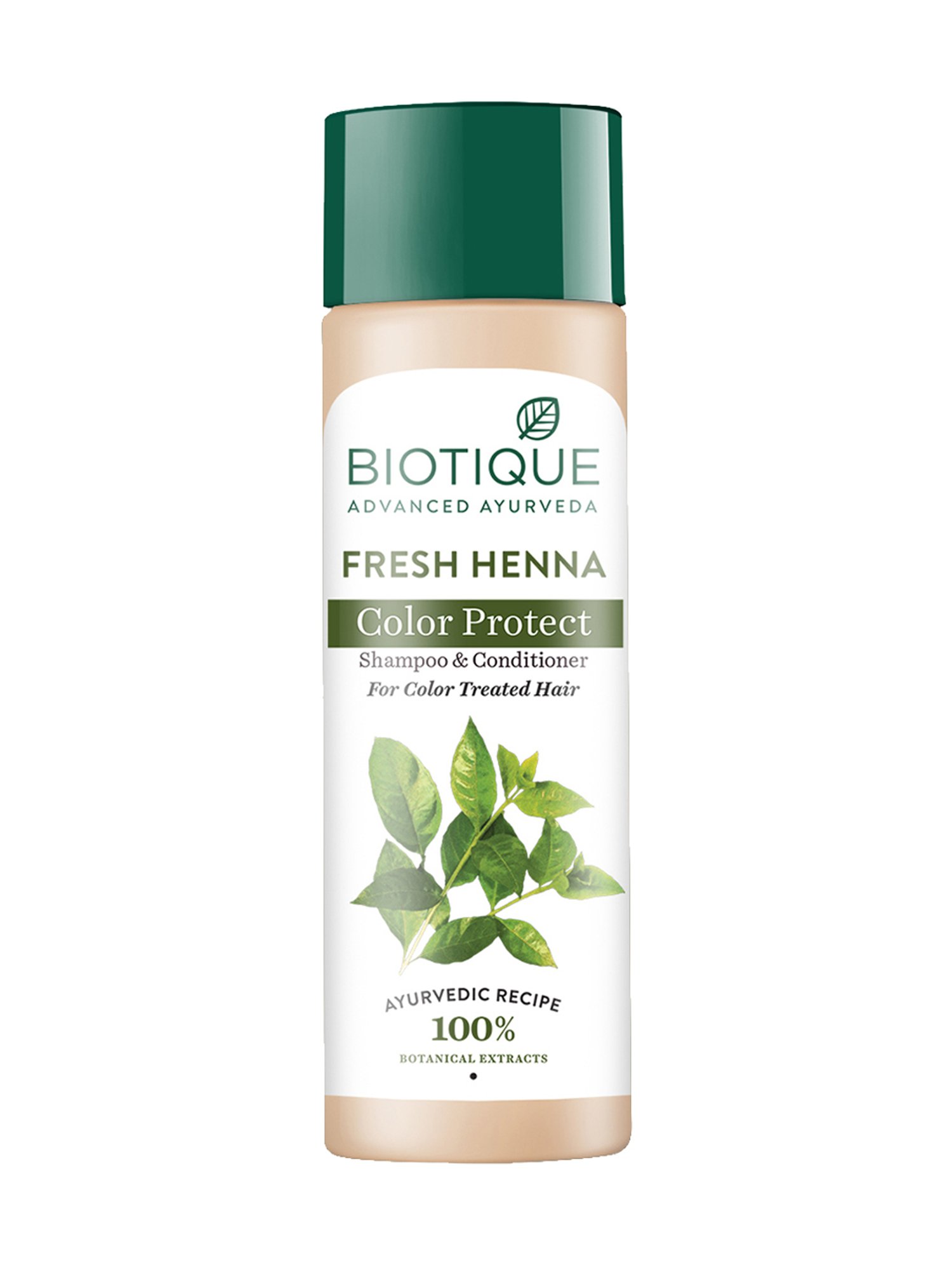 Biotique Fresh Henna Color Protect Shampoo with Conditioner - 190 ml