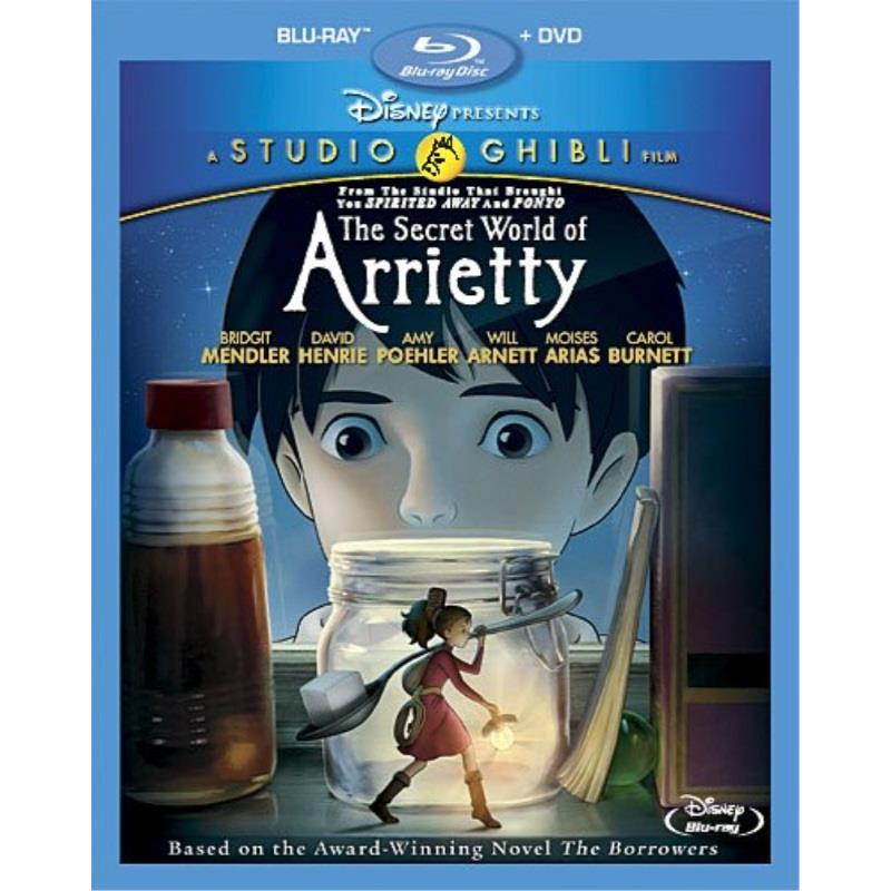 the secret world of arrietty twodisc bluray/dvd combo