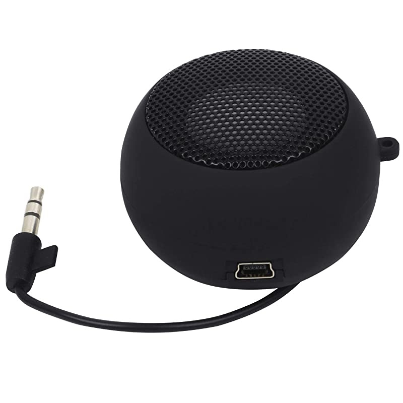Mini Portable Rechargeable Travel Speaker Wired 35mm Headphone Jack