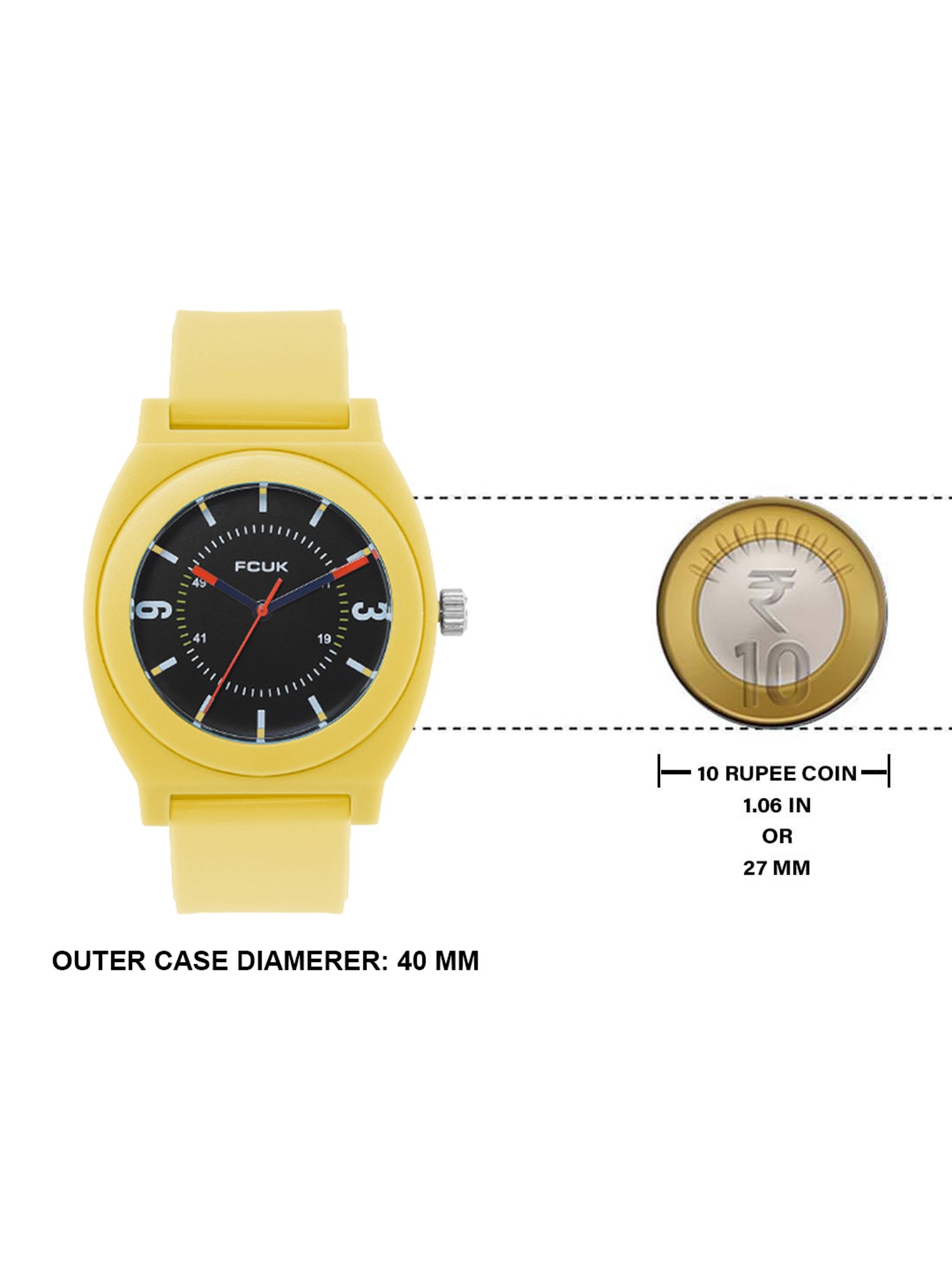 FCUK FK00015C Analog Unisex Watch