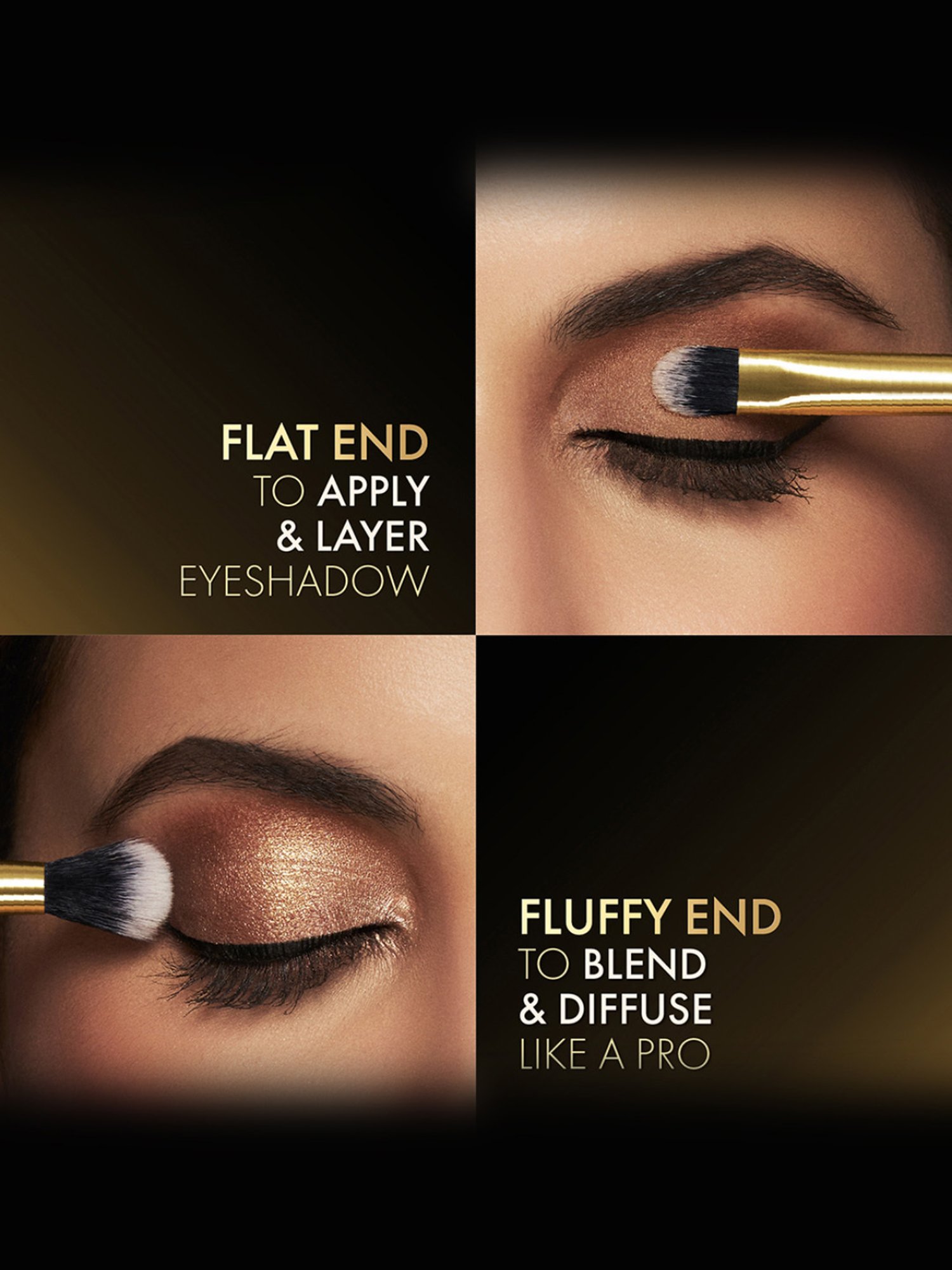 Lakme Absolute Dual Ended Eyeshadow Brush