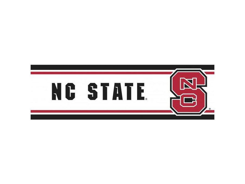 NCAA North Carolina State Wolfpack Self-Stick Wall Border - NC State Wolfpack..