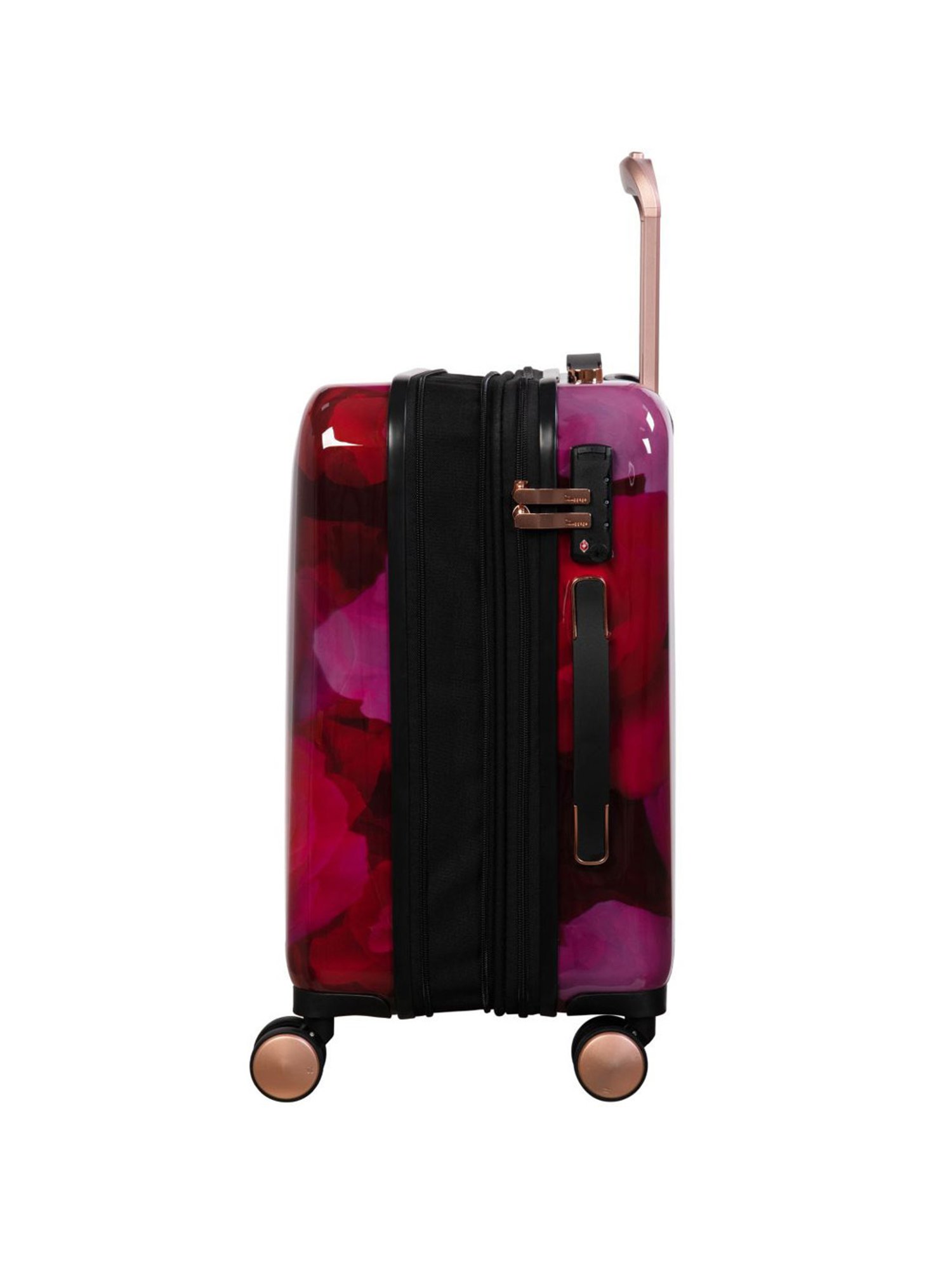 it luggage Sheen Maxy Rose Red Combo-28 & 24 inches Expandable Hardsided Luggage Trolley with TSA
