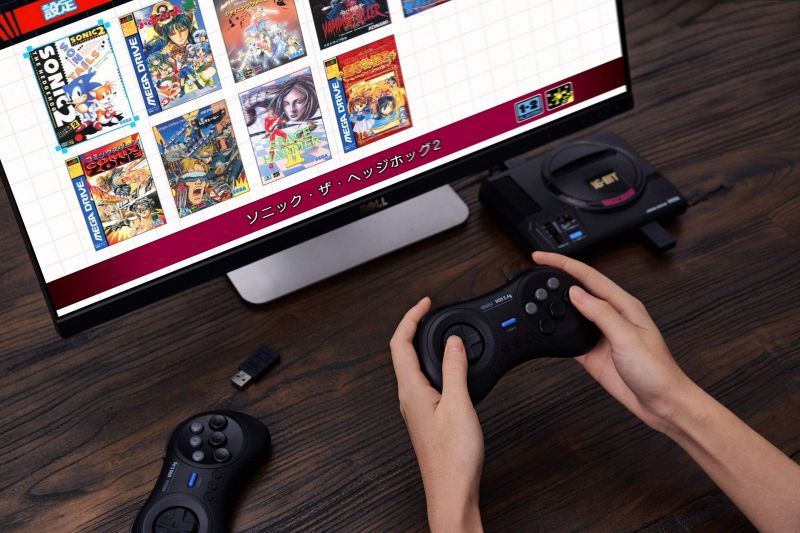 8Bitdo M30 2.4G Wireless Gamepad for Sega Genesis Mini and Mega Drive Mini - Sega Genesis