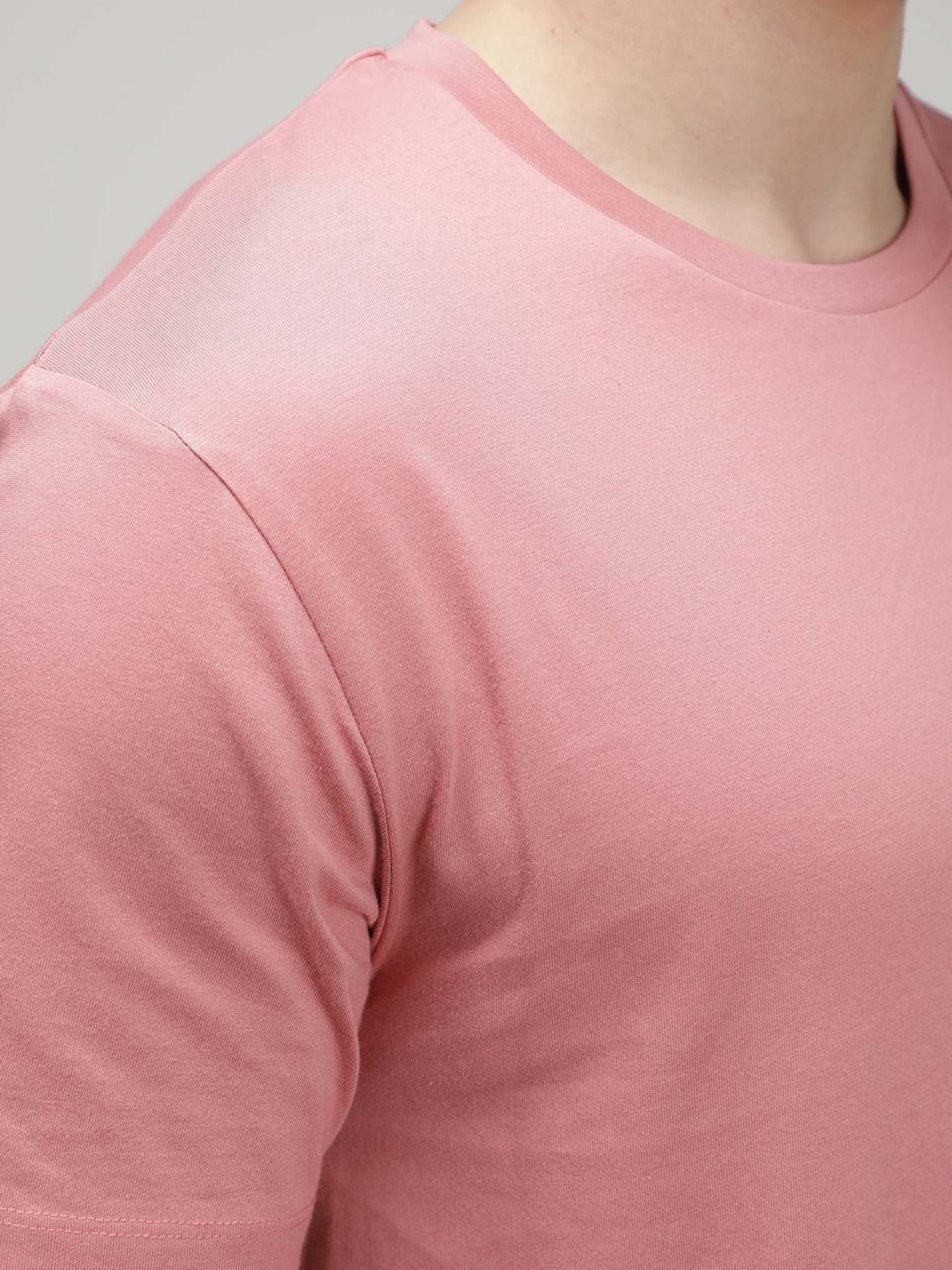 Sporto Dusty Rose Slim Fit T-Shirt