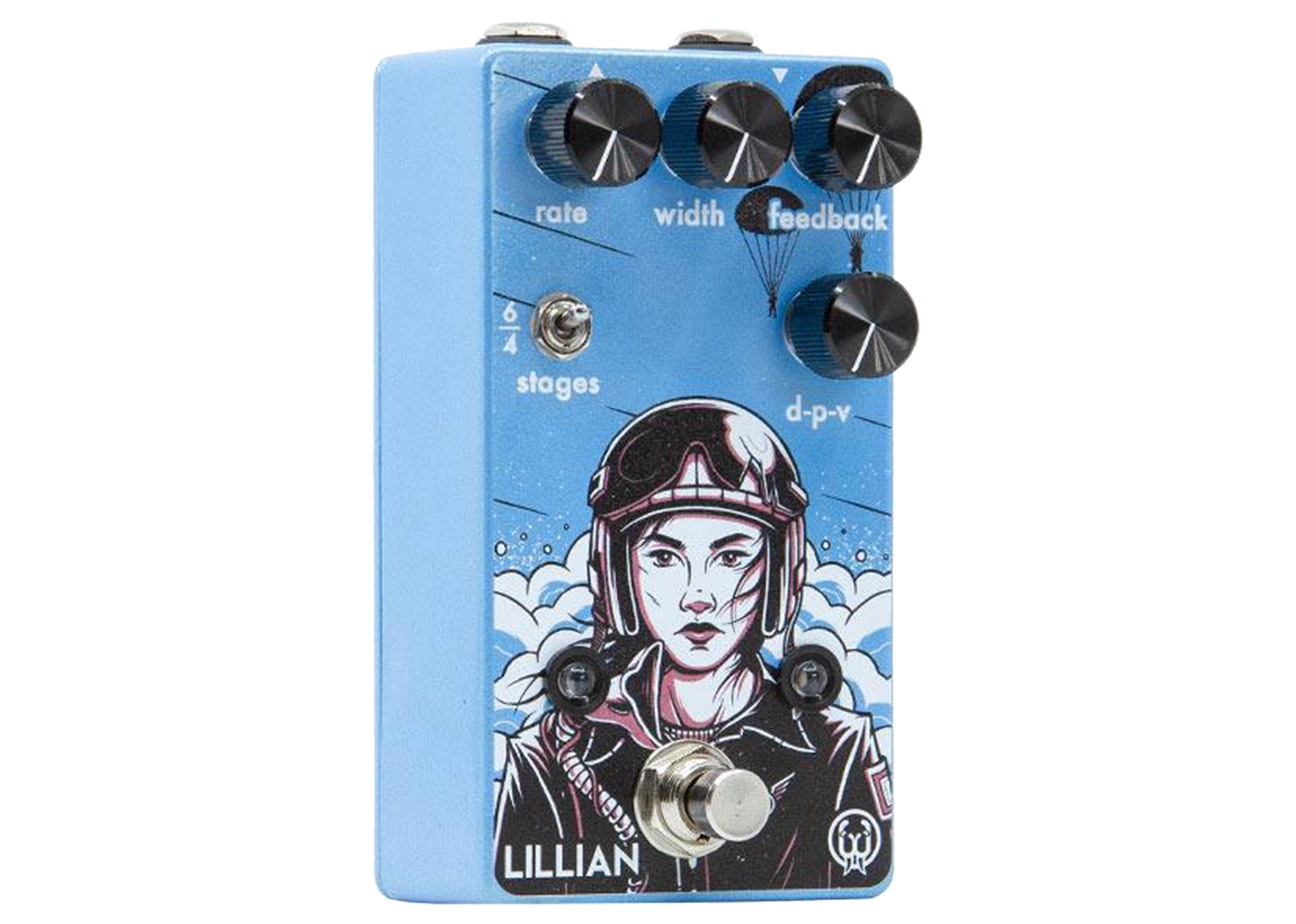 walrus audio lillian multistage analog phaser guitar effects pedal
