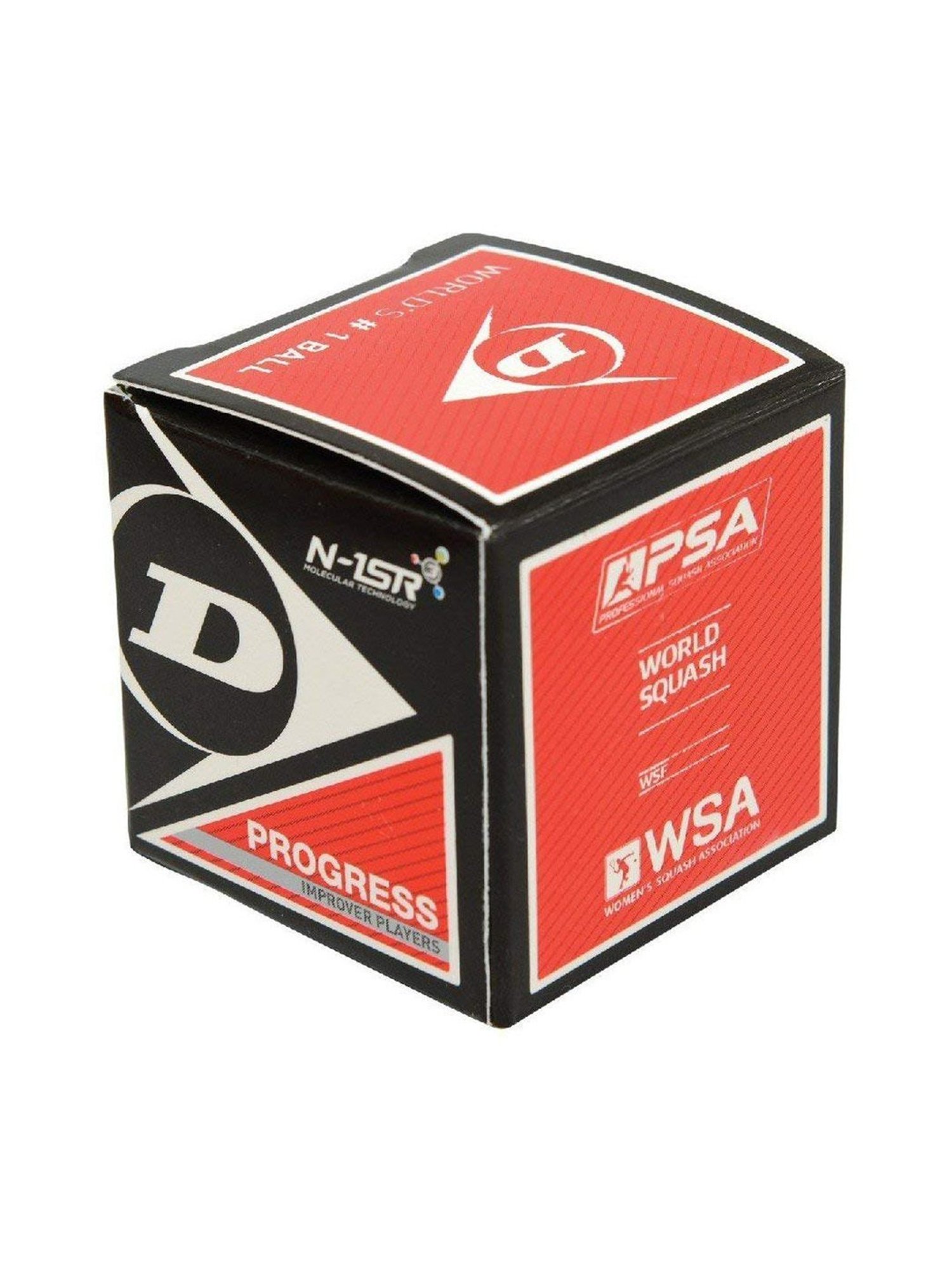 Dunlop Pack of 3 Red Dot Squash Ball (Black) Size - 127.2mm