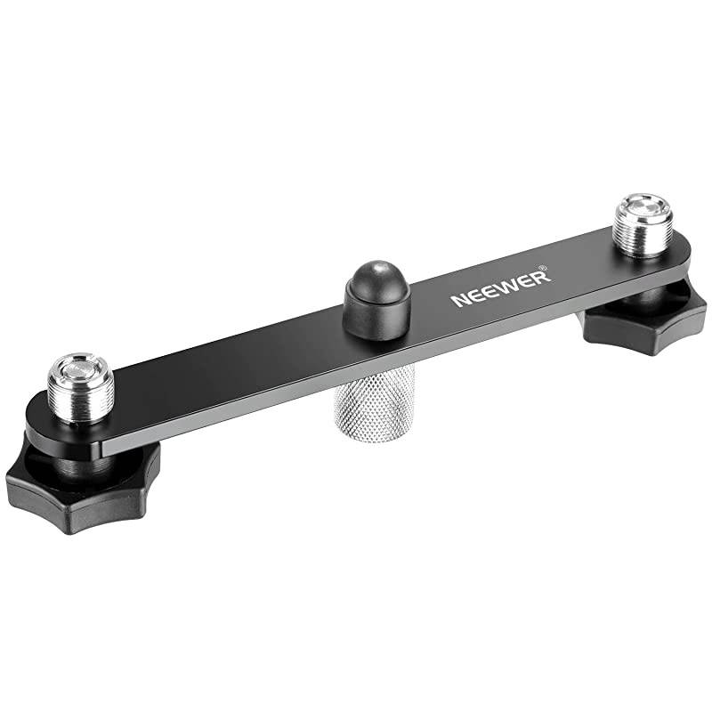 NW036 Microphone Bar Durable Sturdy Steel Microphone Mount Bracket Tbar with Standard 58inch Thread Smooth Finish Suitable for Most Microphones Clips Stands Boom Arms Original Version