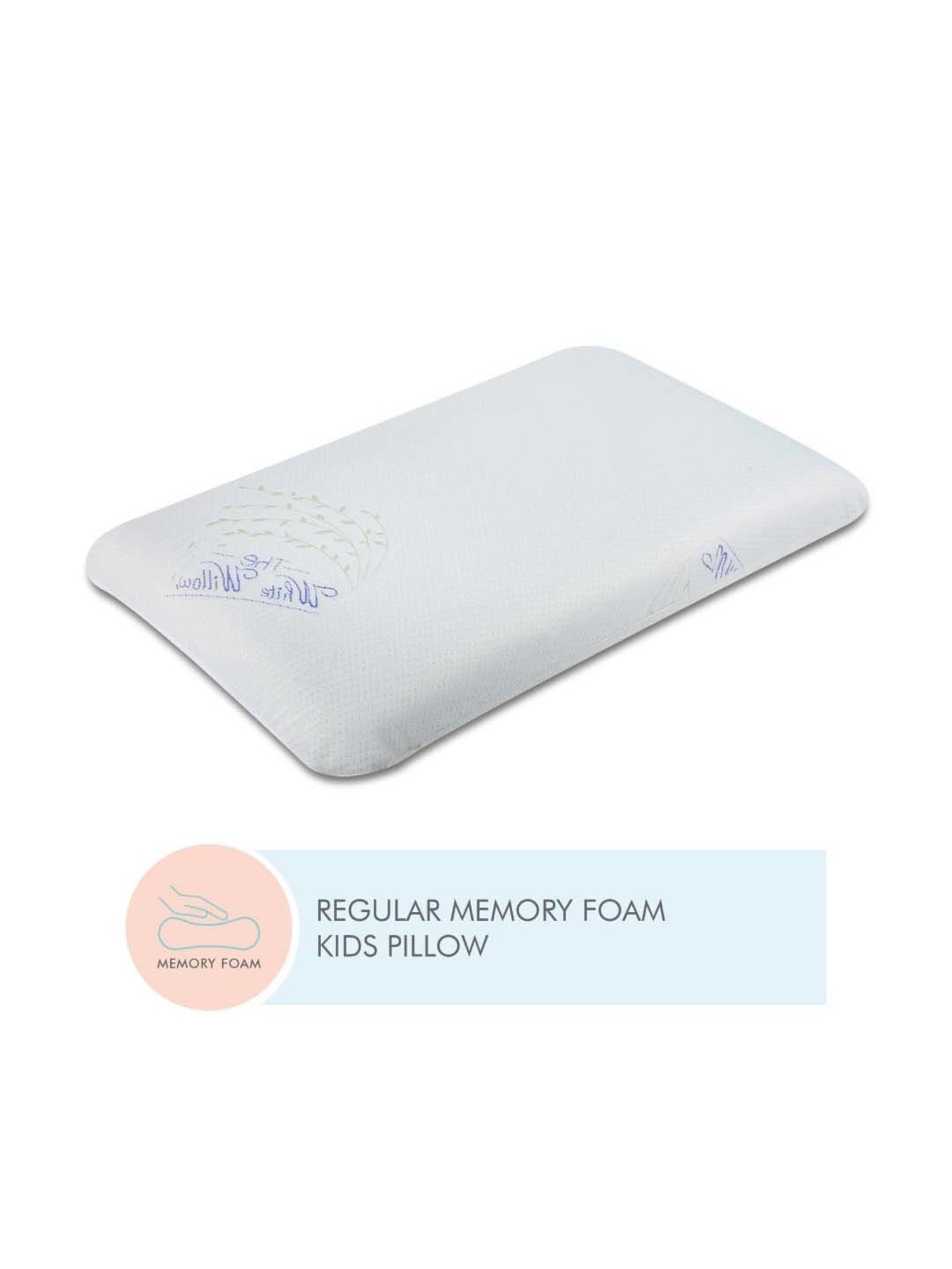 The White Willow White Regular Kids Pillow - Set of 1