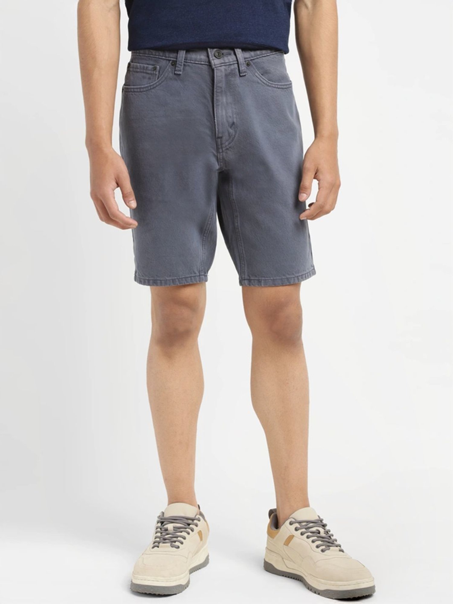 Levi's Grey Regular Fit Shorts