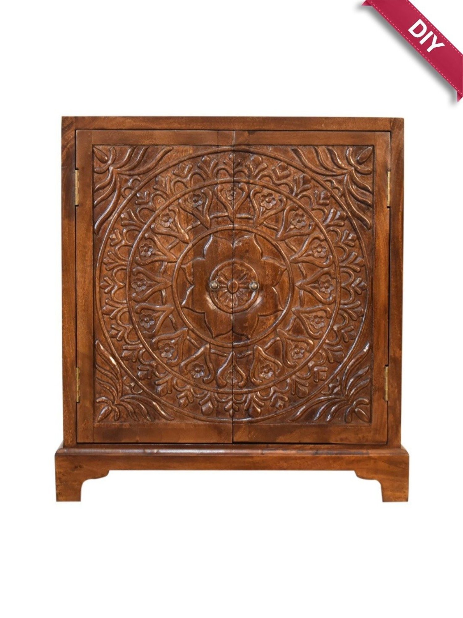Artisan Furniture Tova Brown Wood Cabinet