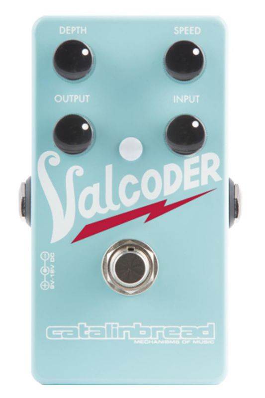 Catalinbread Valcoder Tremolo pedal w/ 9 volt power supply