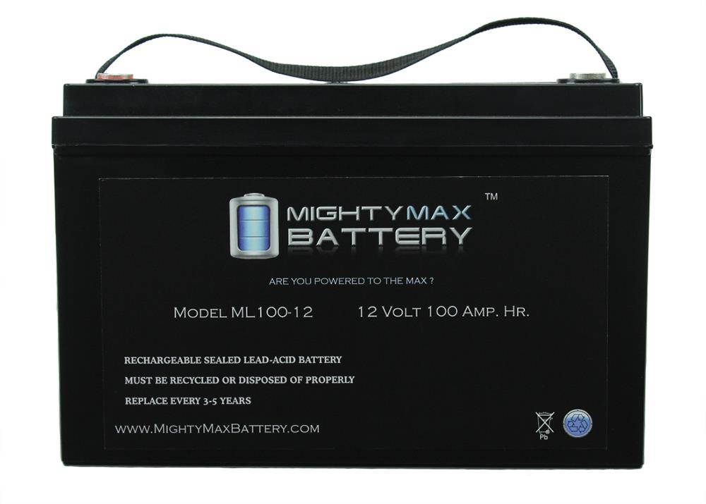 12V 100Ah SLA AGM Battery for Off Grid Solar Panels