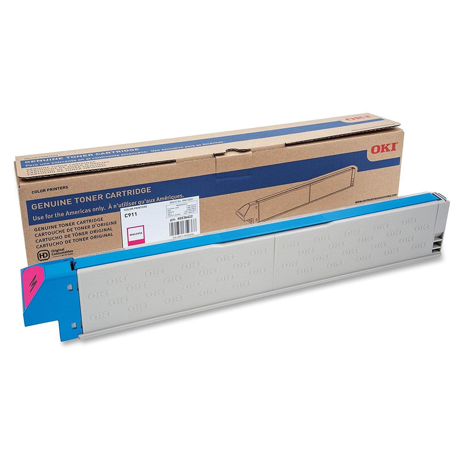 OKIDATA 45536421 OKI YELLOW TONER FOR C911DN - 24K (ISO)