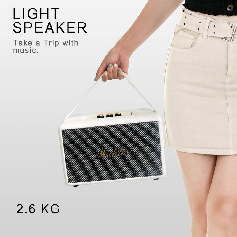 Bluetooth Speaker Fashion portable Music Player chargeable 8-10H 4000Mah AUX Stereo 3 speakers