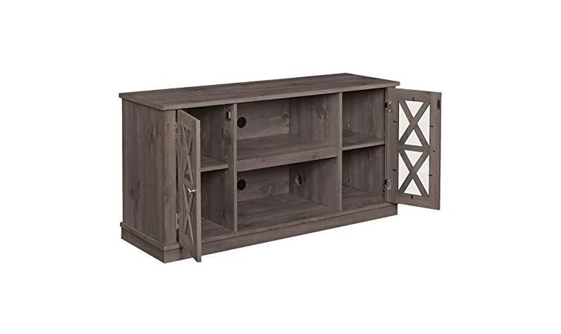 Comfort Smart Willis Media Console, Spanish Gray