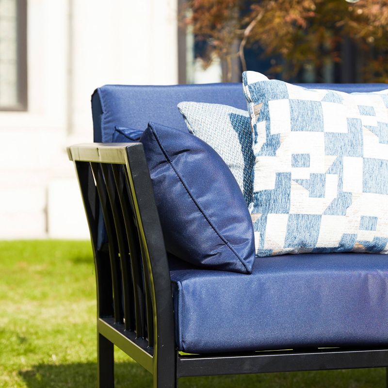 6pc Sectional Sofa Patio Conversation Set - Patio Festival