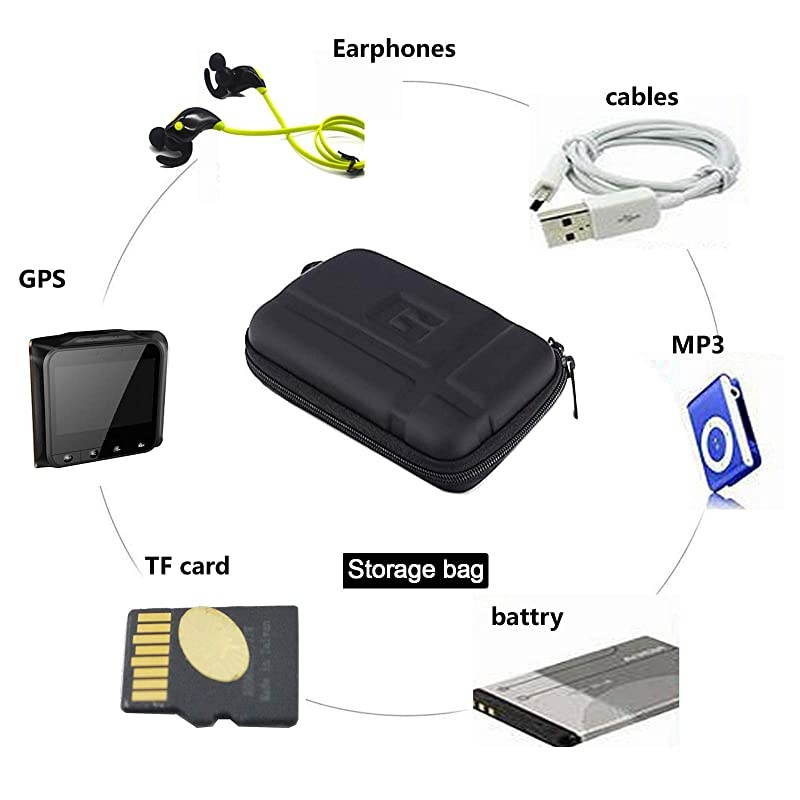 5 5.2 inch GPS Carrying Case Portable Hard Shell Protective Pouch Storage Bag Hard GPS Case Compatible with Car GPS Navigator Garmin Nuvi Tomtom Magellan Roadmate