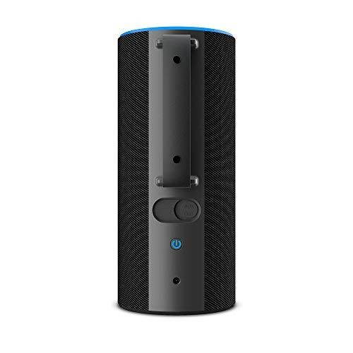 "Made for " Ninety7 SKY TOTE Portable Battery Base for  Echo (2nd Generation) Black/Carbon