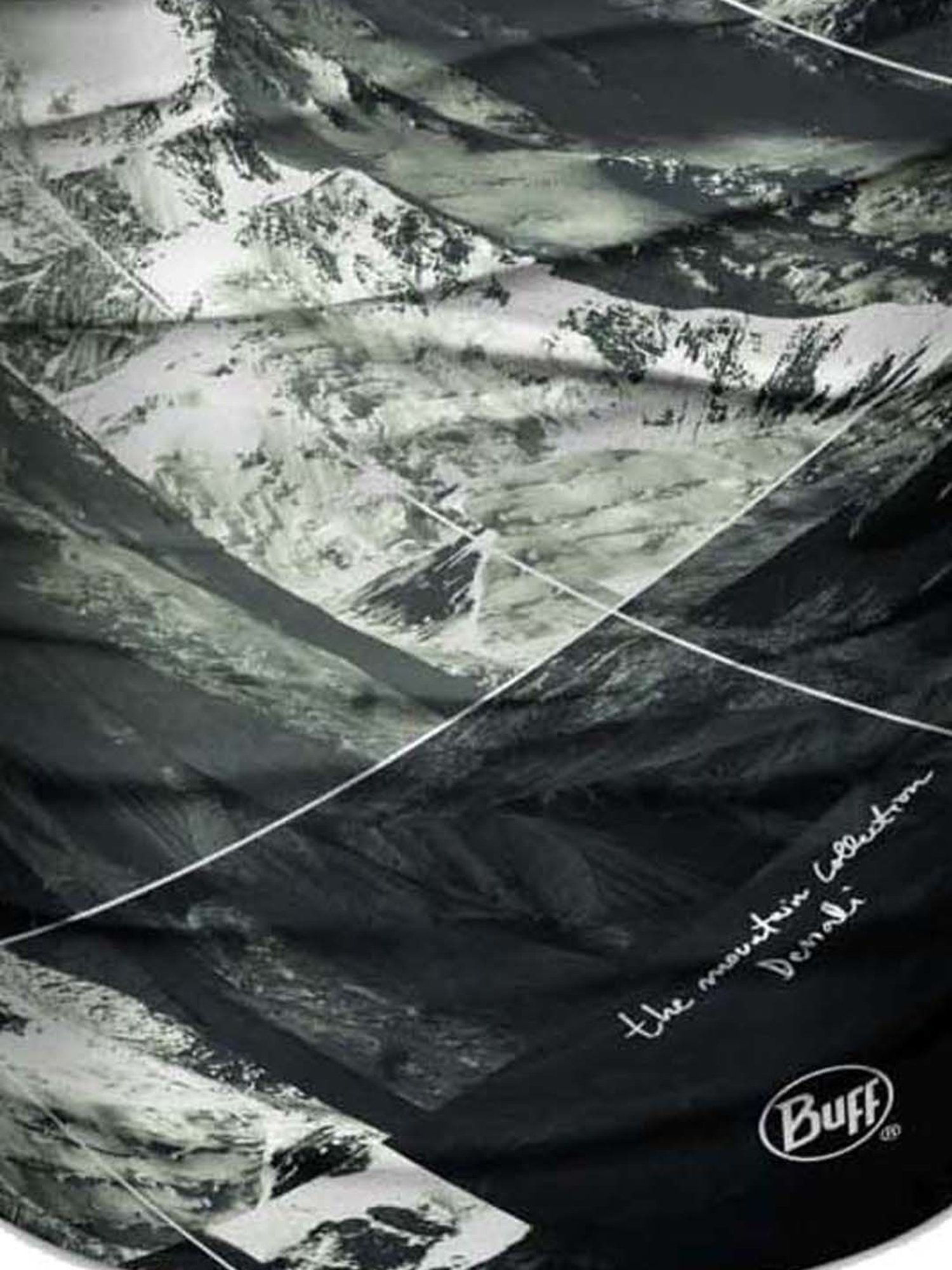 BUFF Black Printed Bandana