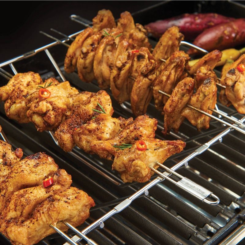 Broil King Rib/Skewer Rack Stainless Steel