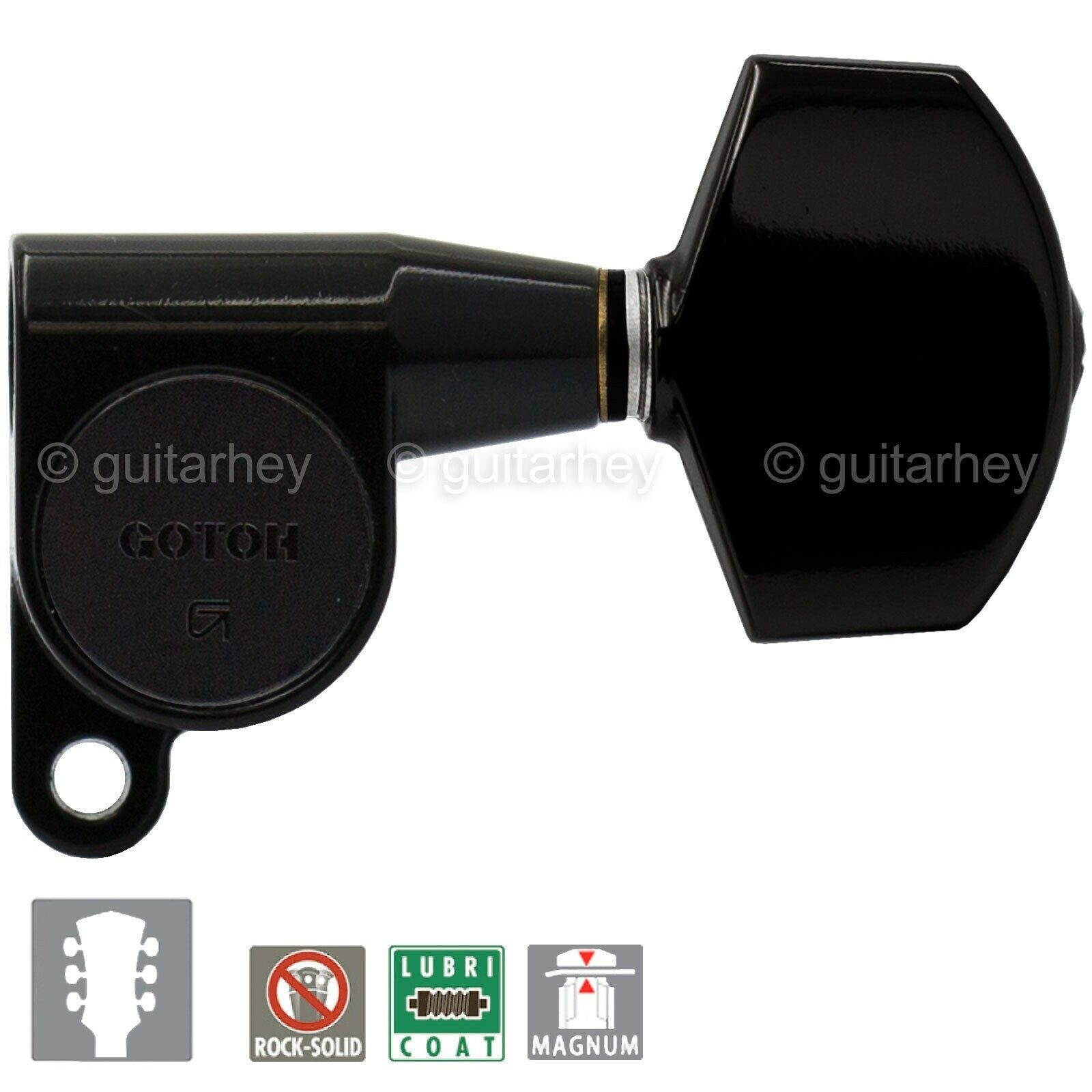 NEW Gotoh SG360-01 MG Magnum Locking L3+R3 w/ LARGE Buttons Set 3x3 - BLACK