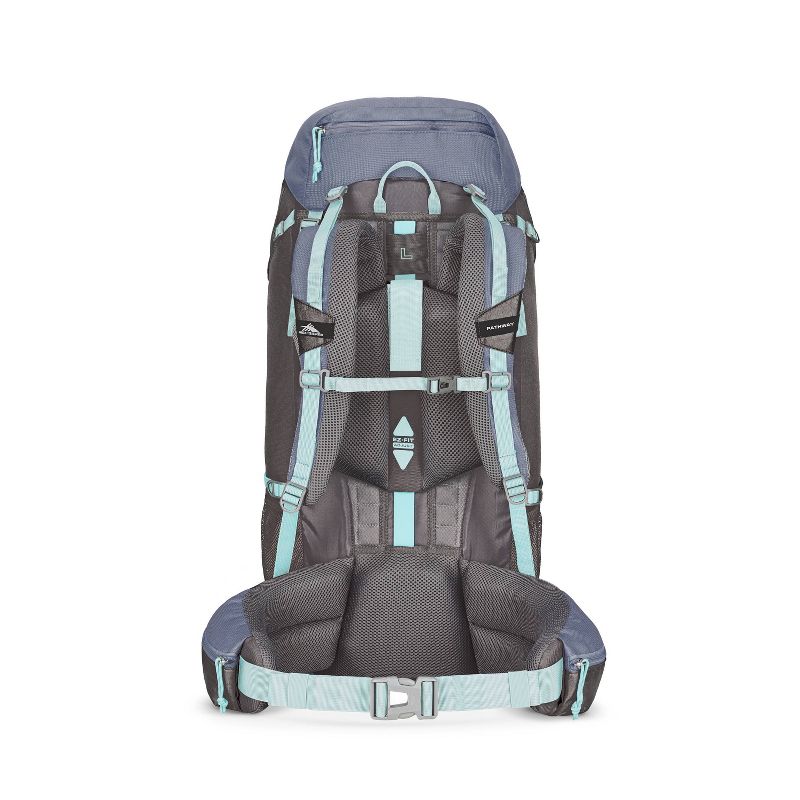 High Sierra Pathway 60L Mercury Haze Sports Bag - Blue/Gray