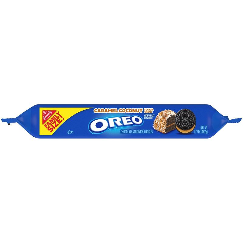 Oreo Family Size Caramel Coconut Sandwich Cookies - 17oz