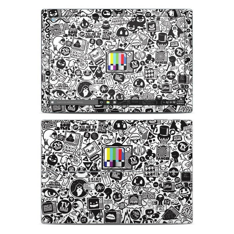 Surface Pro 4 Skin - TV Kills Everything by JThree Concepts - Sticker Decal