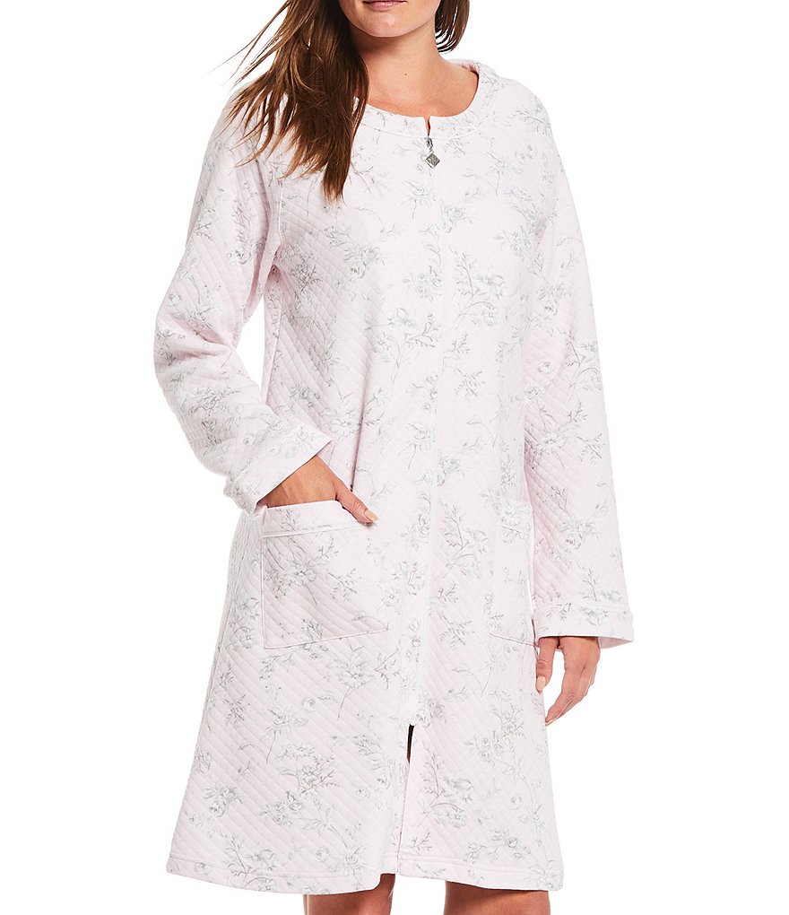 Little Giraffe Luxe Satin Snow Leopard Wrap Robe