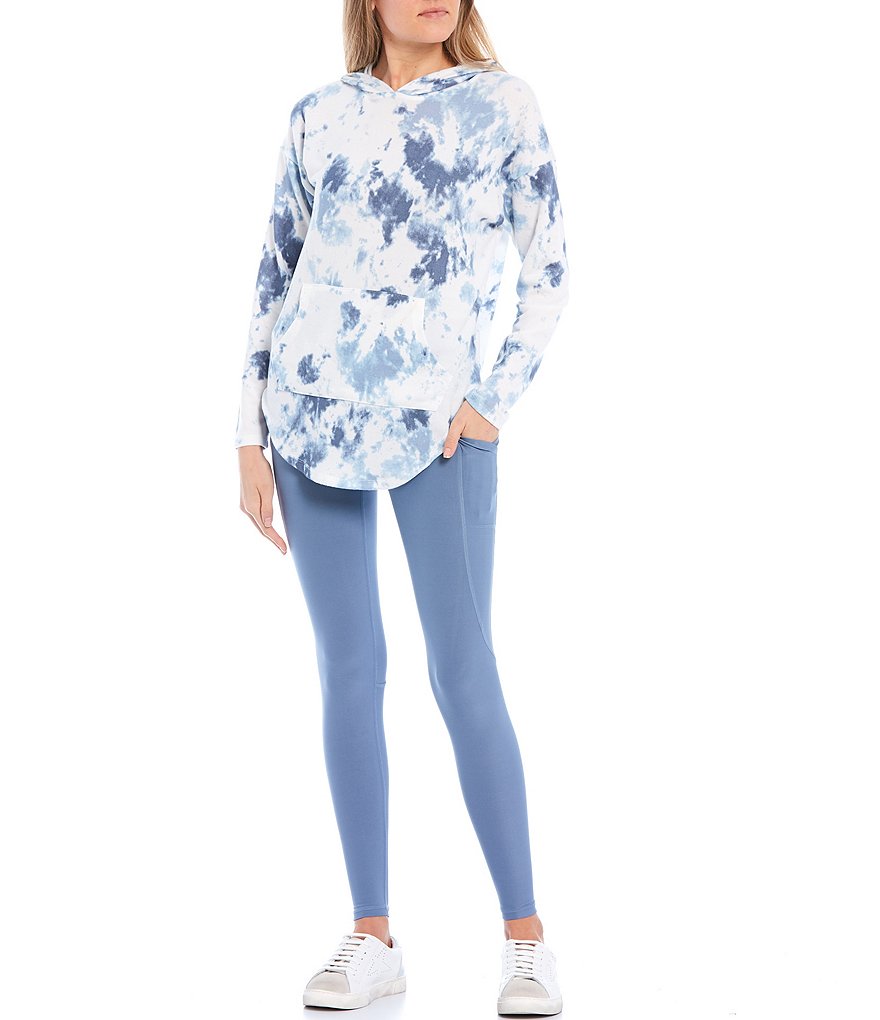 Honey & Sparkle Tie-Dye Long Sleeve Hoodie