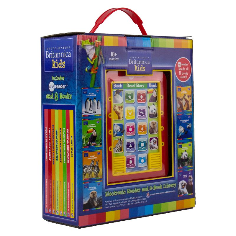 Encyclopedia Britannica Electronic Me Reader 8-book Boxed Set