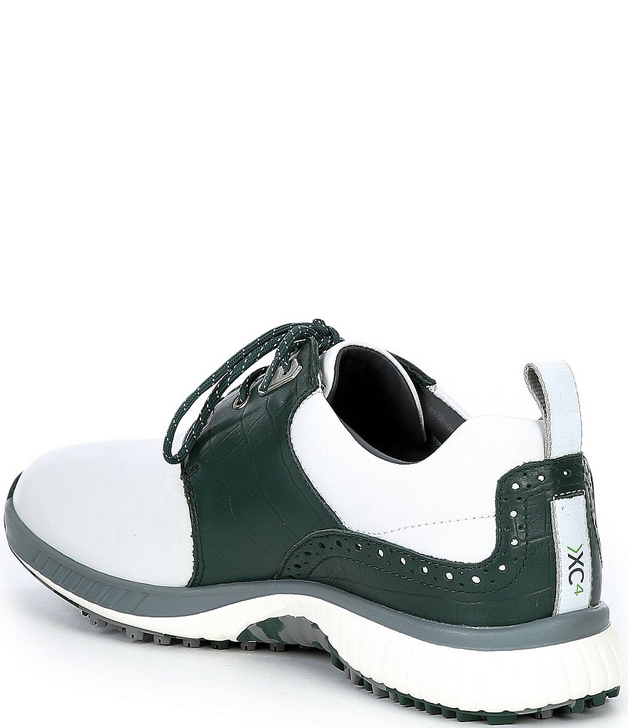 Johnston & Murphy Men's XC4 H2 Luxe Saddle Golf Shoes