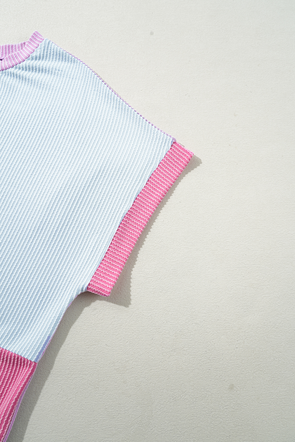 Rose Leopard Print V Neck Plus Size Tee