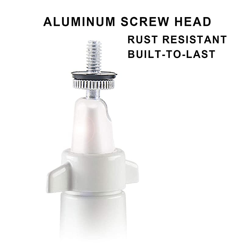 Security Wall Mount-Indoor/Outdoor Mount for Arlo, Arlo pro, Arlo pro2, Arlo Ultra Surveillance Camera with 1/4 Screw Head (White)