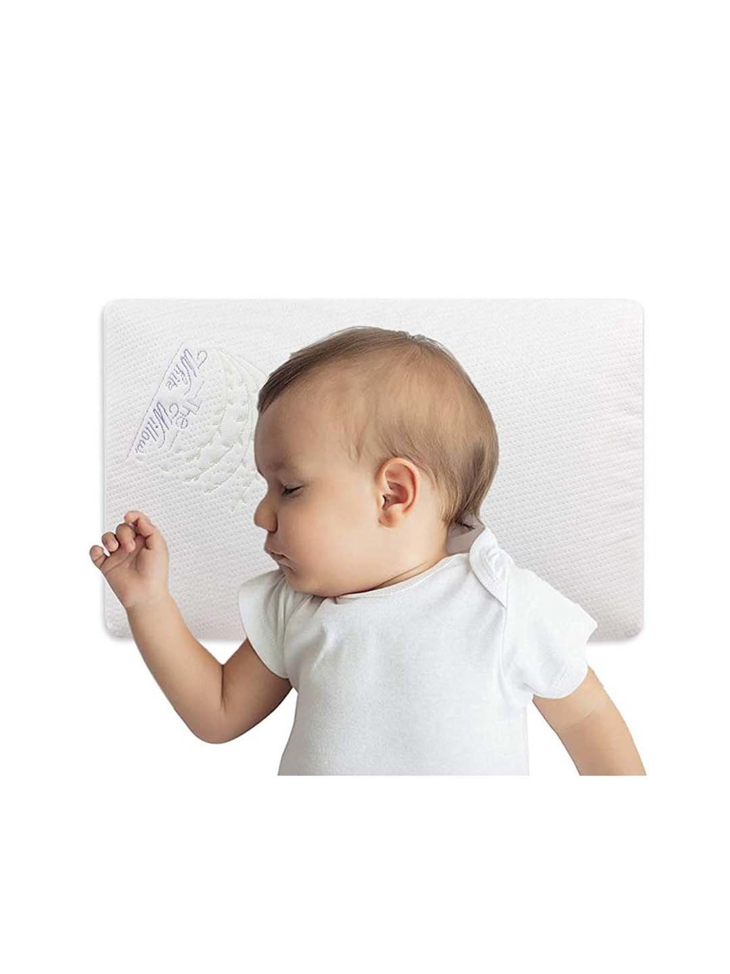 The White Willow White Slim Kids Pillow - Set of 1