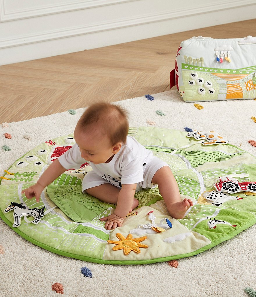 Wonder Wise by Asweets Round Farm Activity Playmat