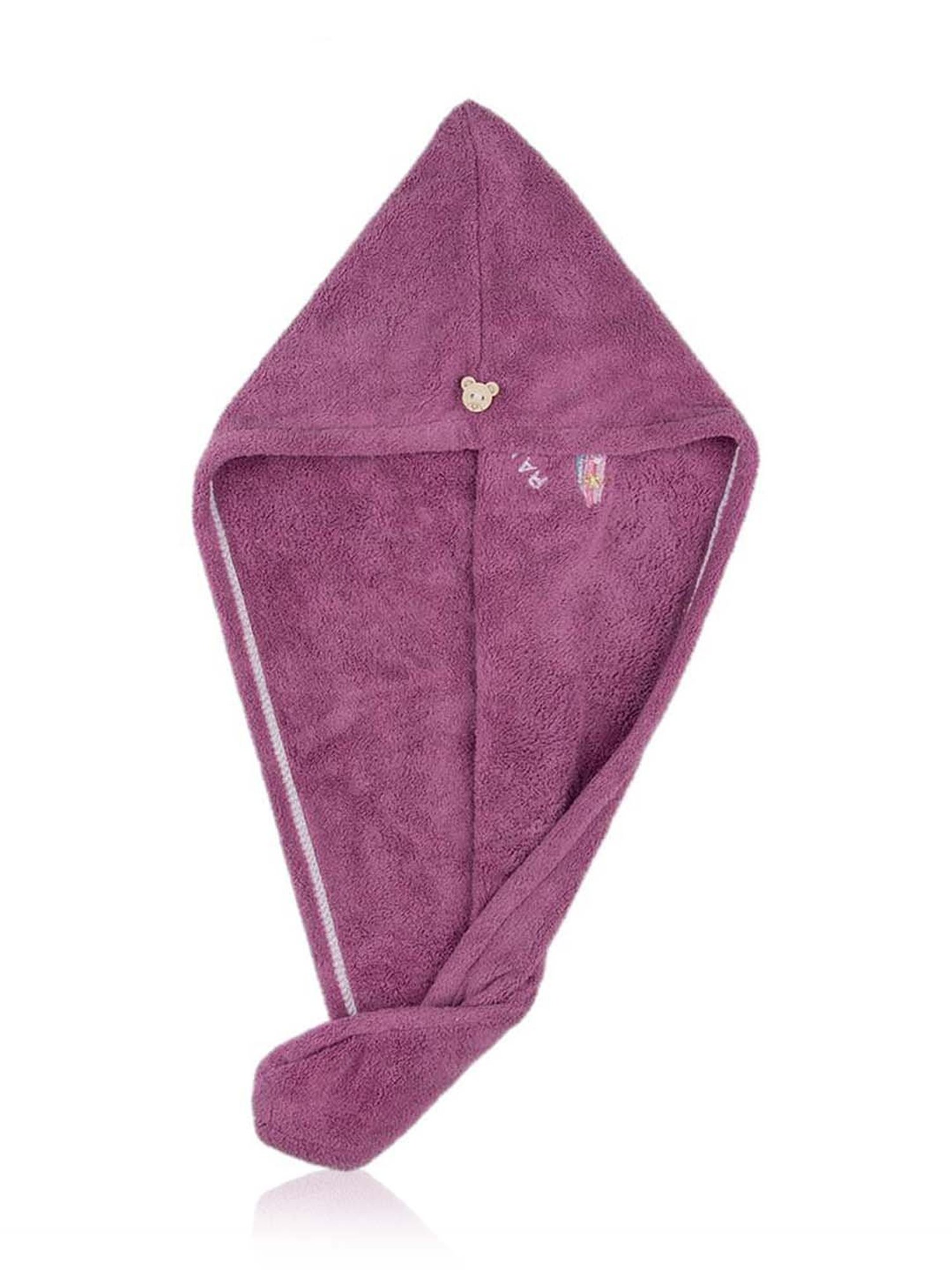 Streak Street Microfiber Hair Wrap Towel Pink Vibgyor