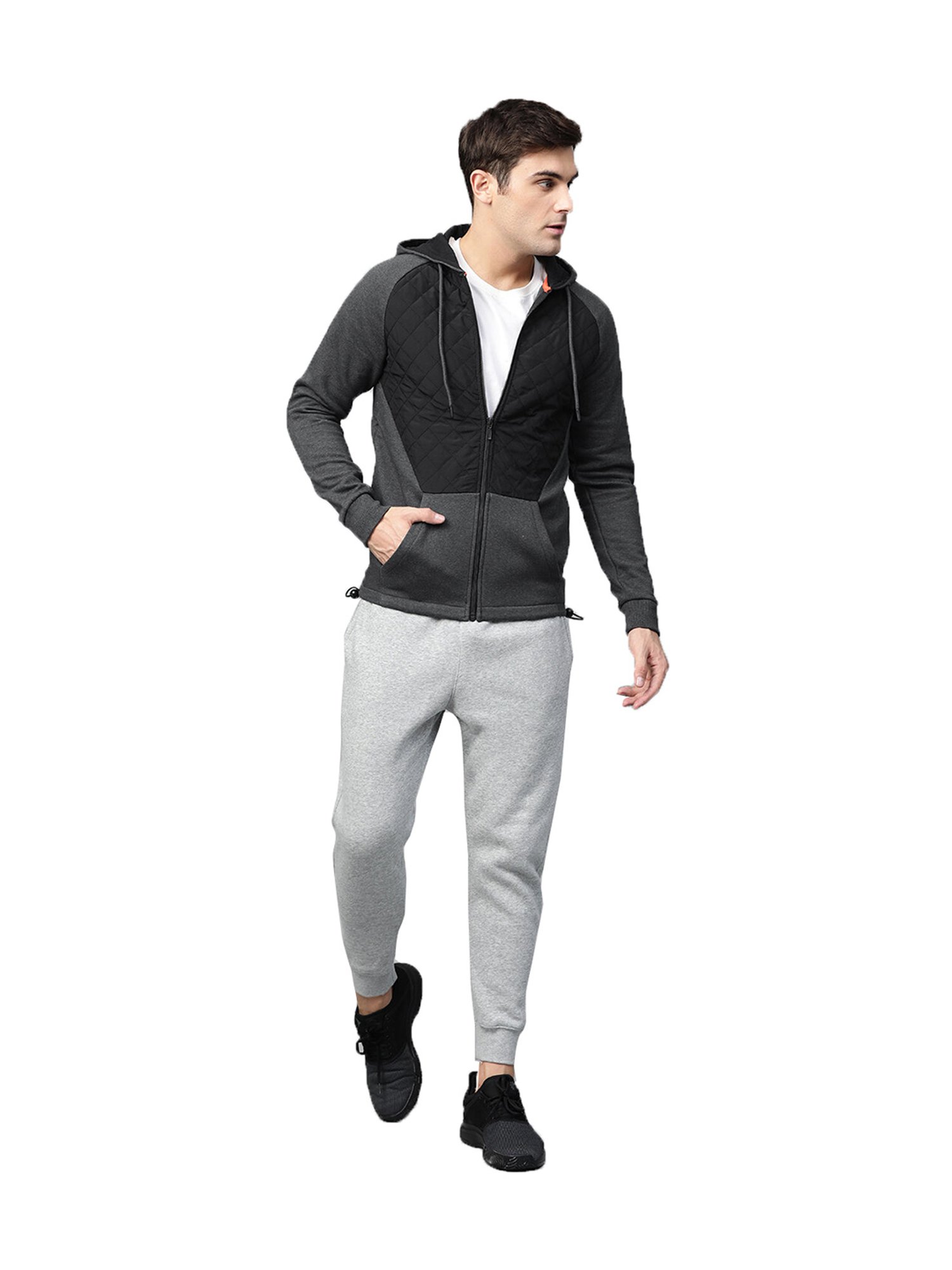 ALCIS Charcoal Hooded Sweatshirt