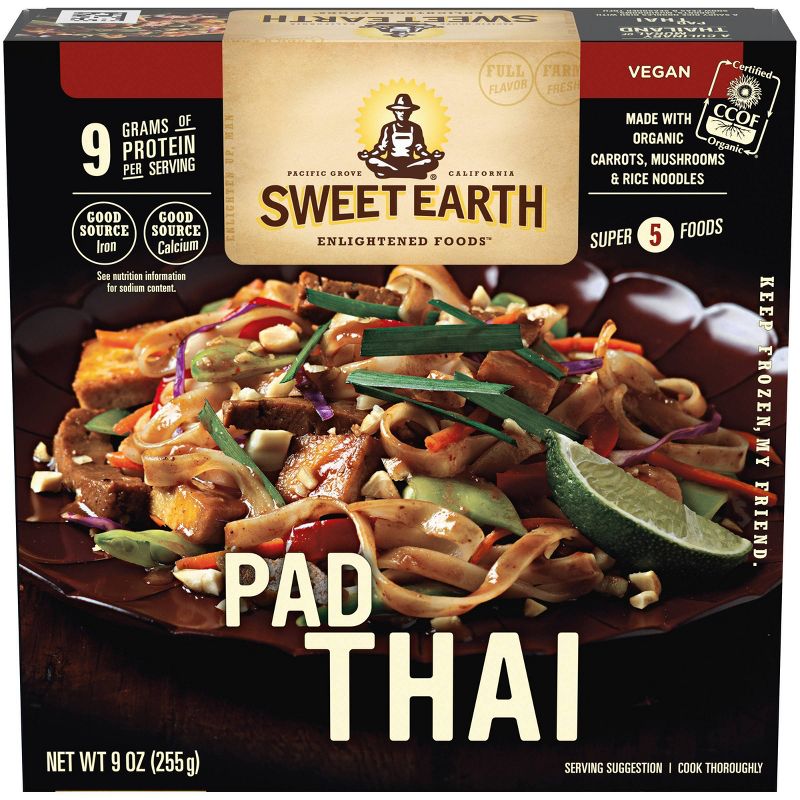 Sweet Earth Frozen Pad Thai - 9oz