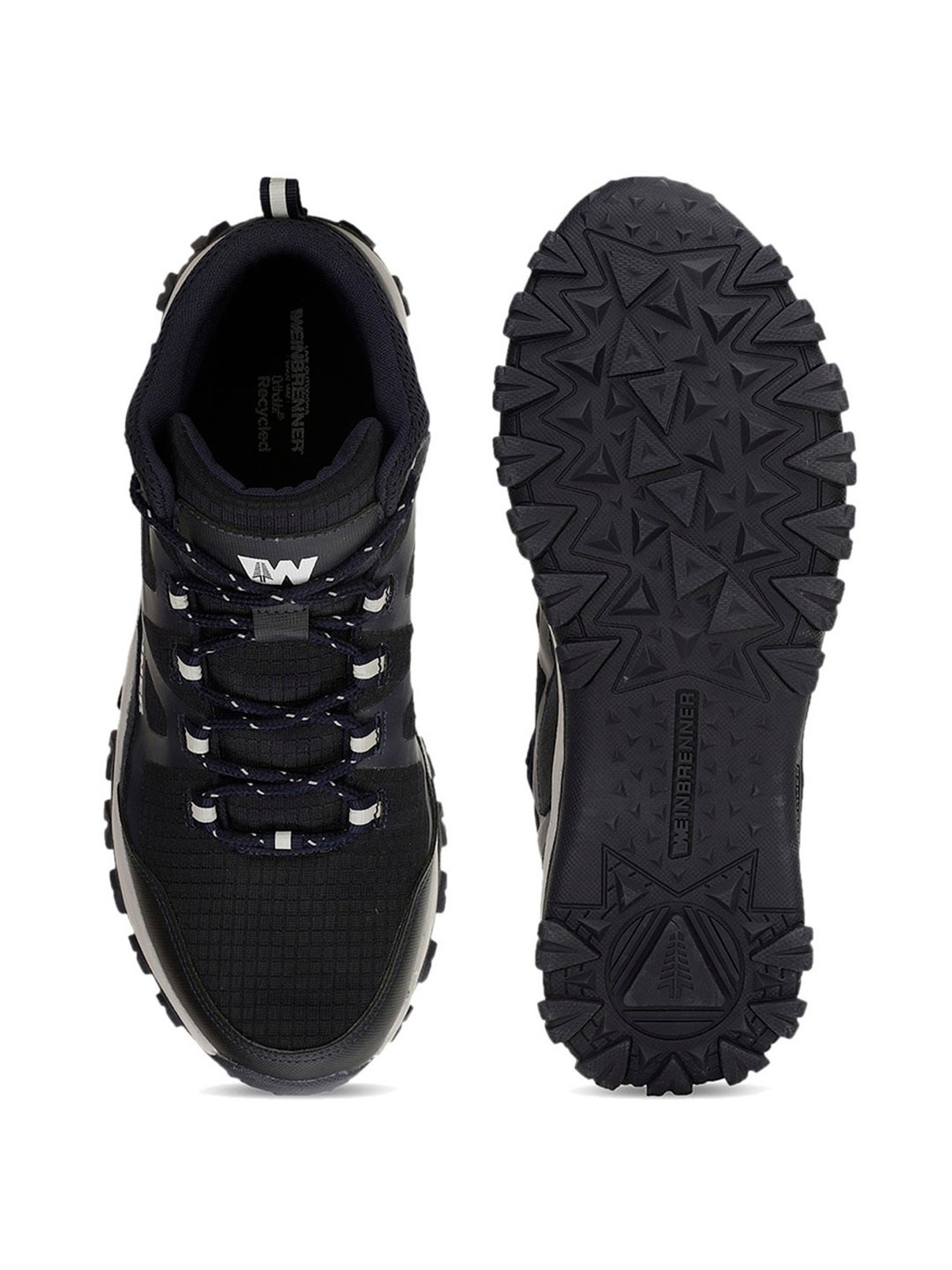 Weinbrenner by Bata Men's Black Outdoor Shoes