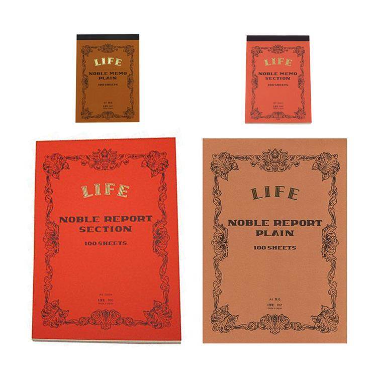 Life Noble Memos Bound On Top Notebooks: 8 in. x 12 in. (Blue Cover, Lined Pages)