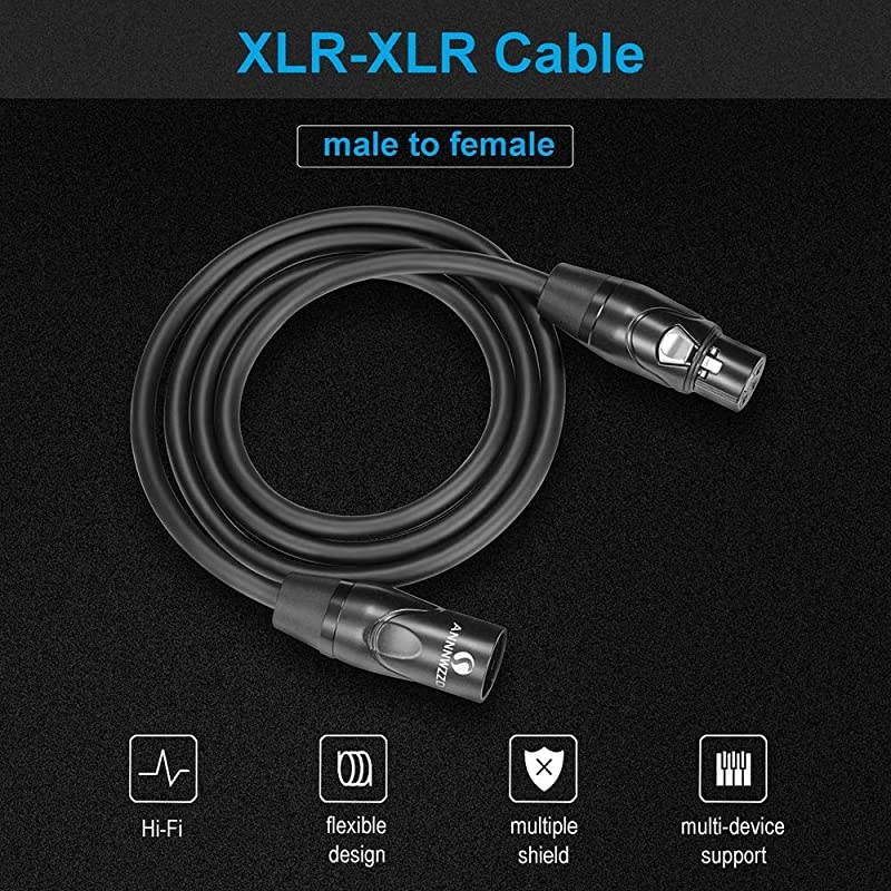 XLR Microphone CableXLR Male to Female Microphone Cable 15M50FT