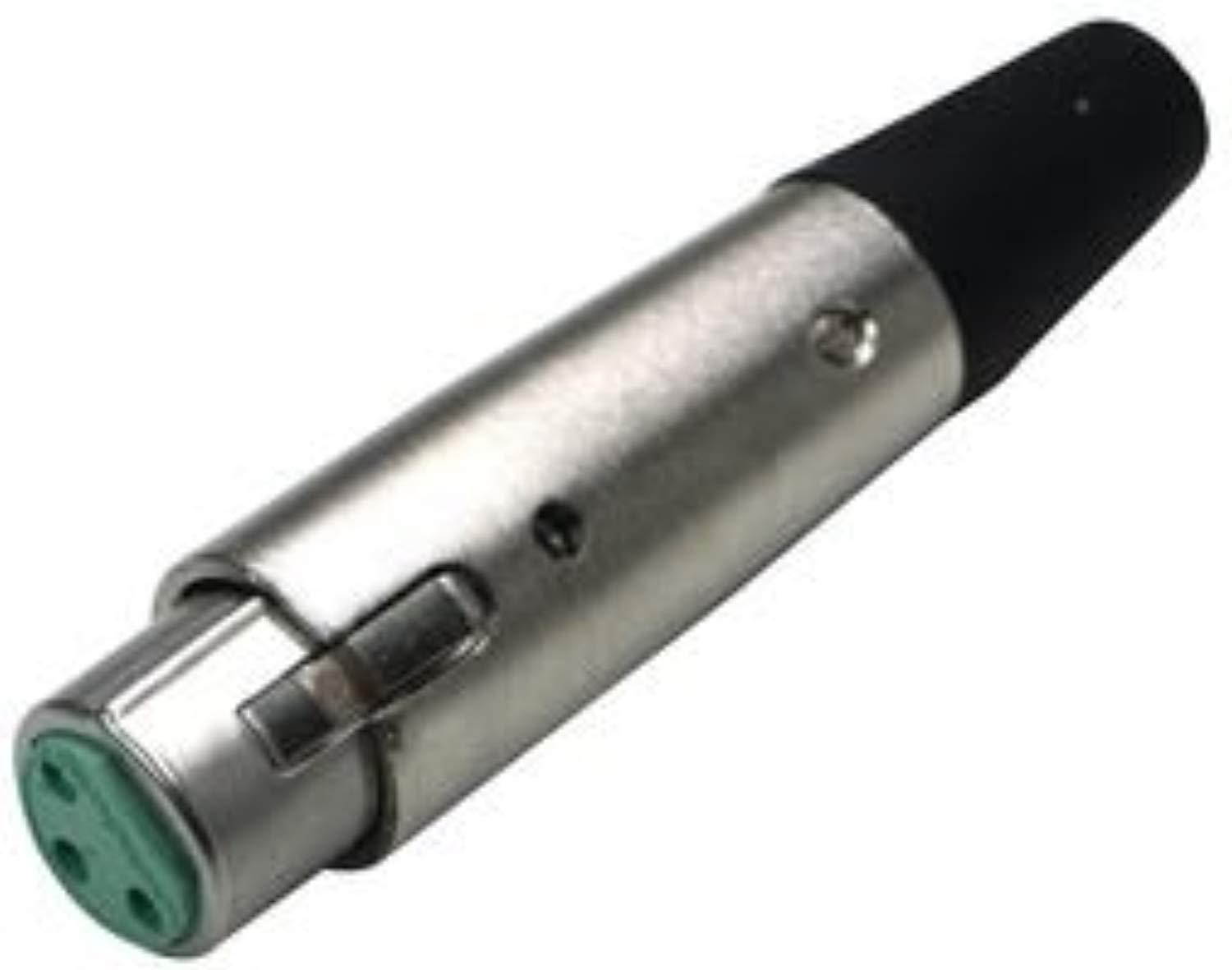 switchcraft a3f 3-pin xlr female cable end connector-by-switchcraft