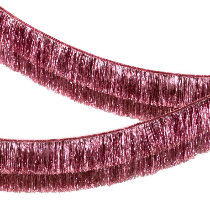 Meri Meri Pink Tinsel Fringe Garland