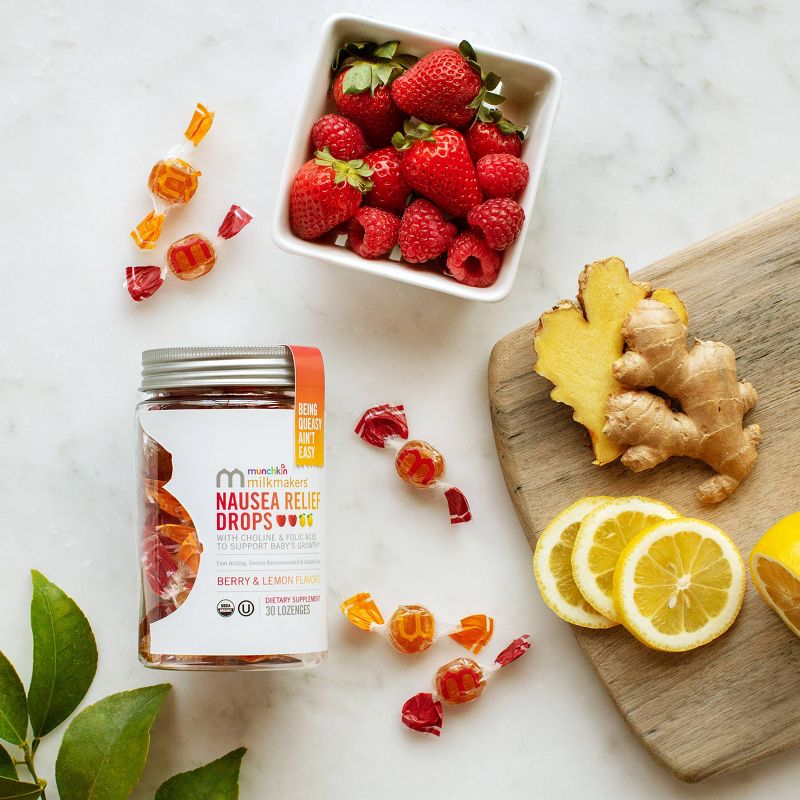 Munchkin Milkmakers Nausea Relief Drops For Pregnancy - 30ct