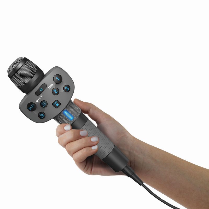 Singing Machine Dynamic Wired Microphone - Black