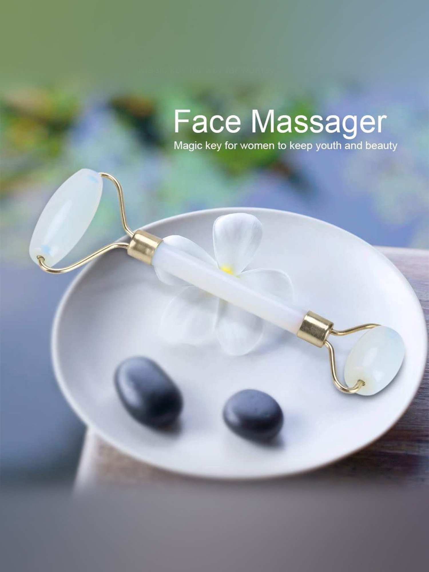 Kazarmaa Jade Roller Face Massager