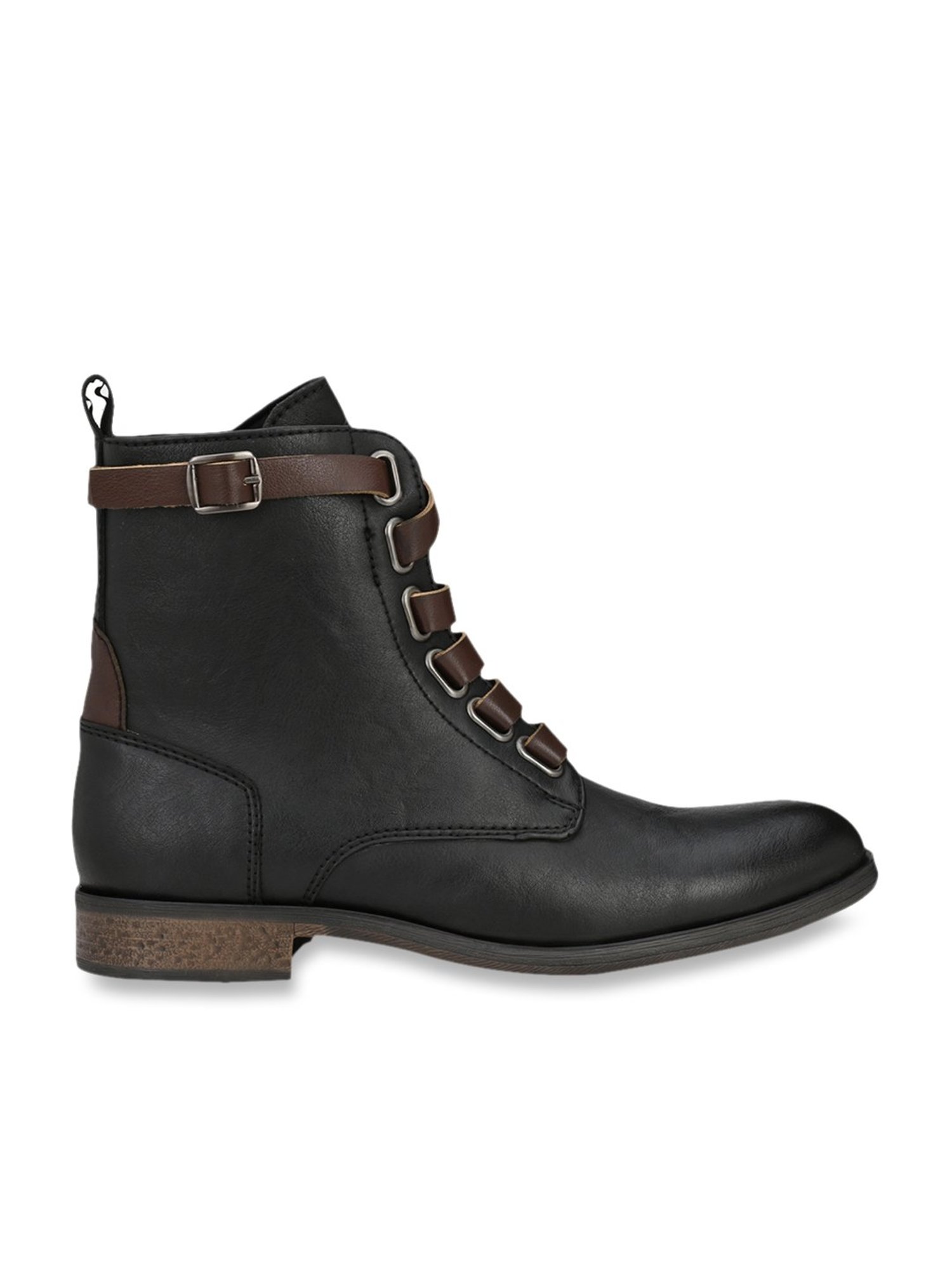 Delize Men's Black Derby Boots